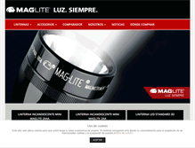 Tablet Screenshot of magliteiberia.com